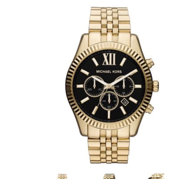 Michael Kors Accessories - Michael Kors Chronograph Lexington Oversized Watch